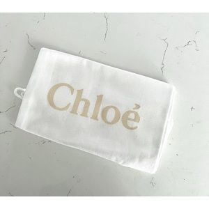 NEW Authentic Chloe white Dustbag